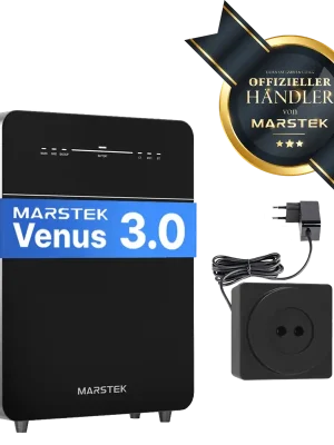 Solange Der Vorrat Reicht Marstek Venus E 3.0 – 5,12 kWh – mit dem everHome EcoTracker - SmartMeter – AC - Solarstromspeicher & Plug-in-Batteriesystem für Photovoltaik